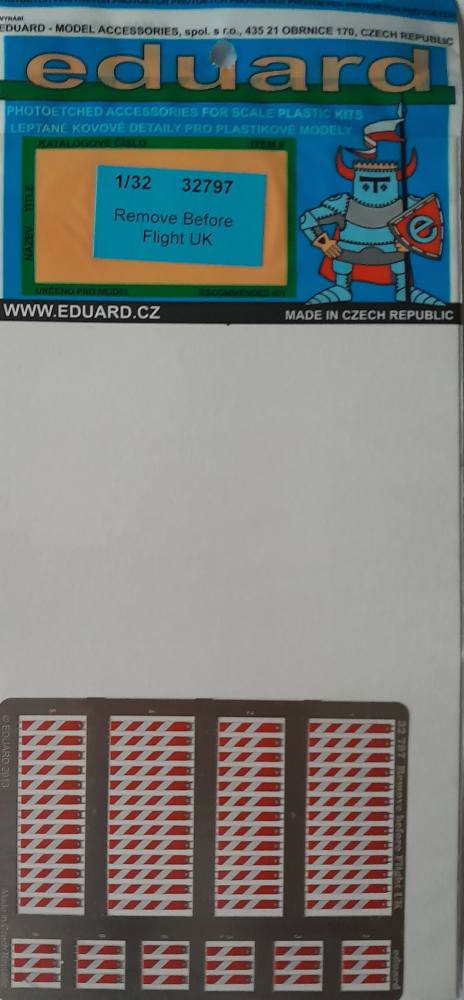 EDUARD 32797 REMOVE BEFORE FLIGHT UK Conversion Sets