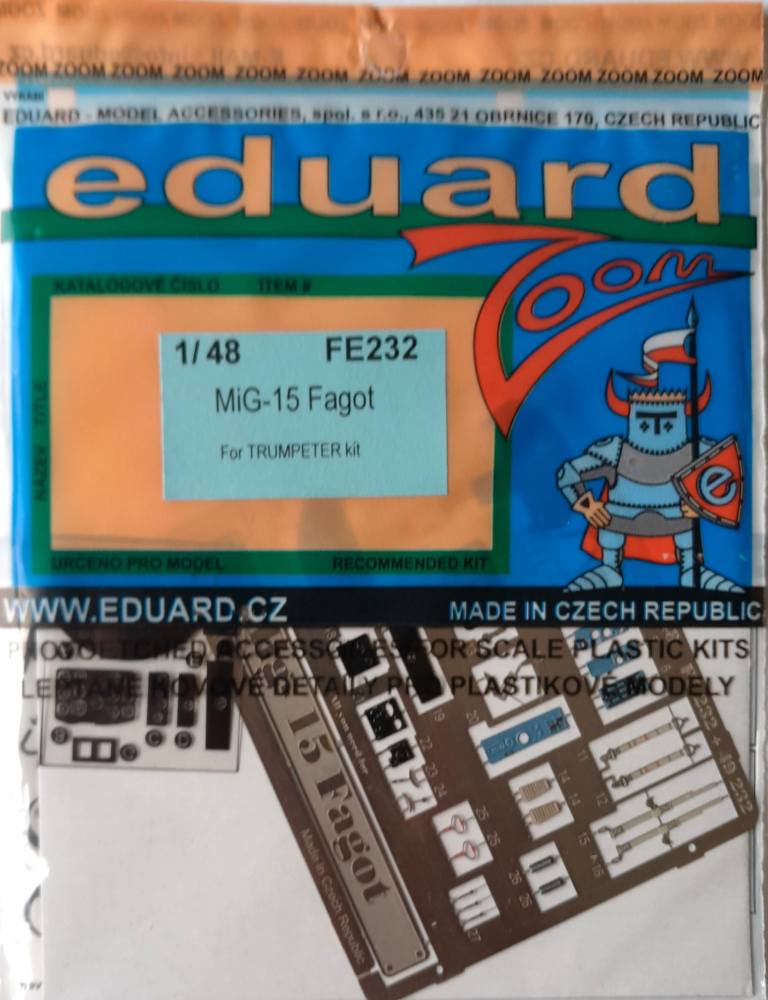 EDUARD FE232 MIG-15 FAGOT Conversion Sets