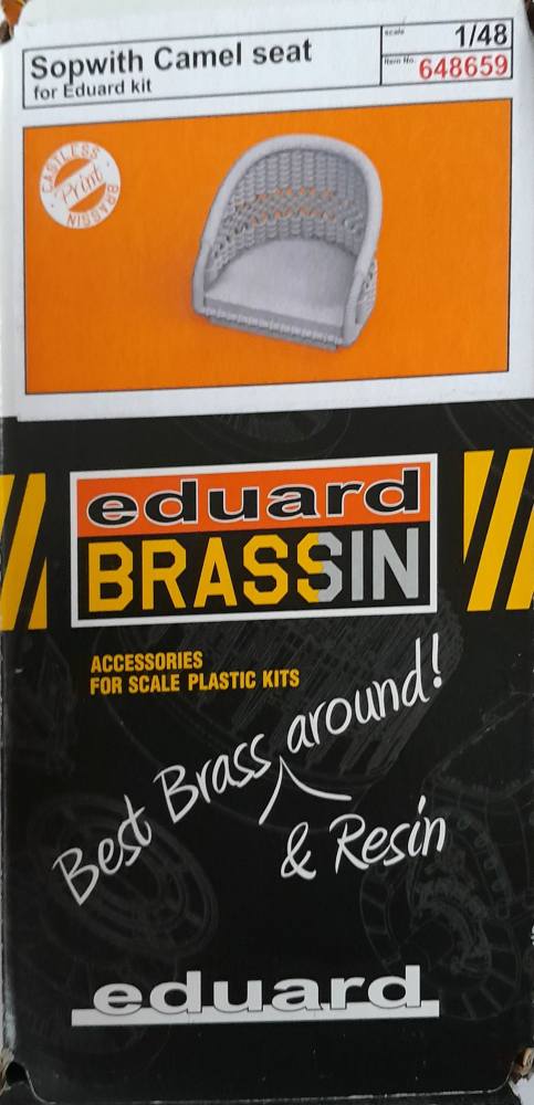EDUARD 648659 SOPWITH CAMEL SEAT Conversion Sets