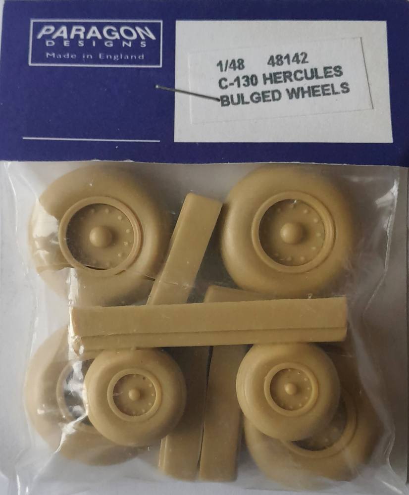 PARAGON 48142 C-130 HERCULES BULGED WHEELS Conversion Sets