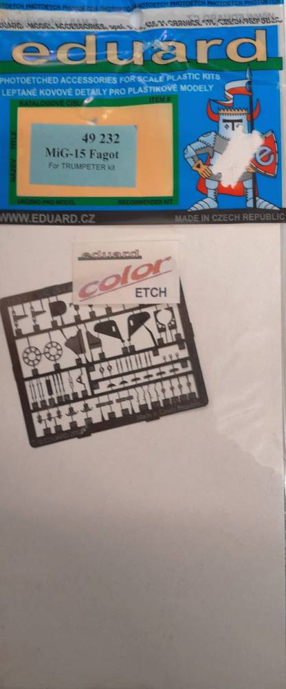EDUARD 49 232 MIG-15 FAGOT Conversion Sets