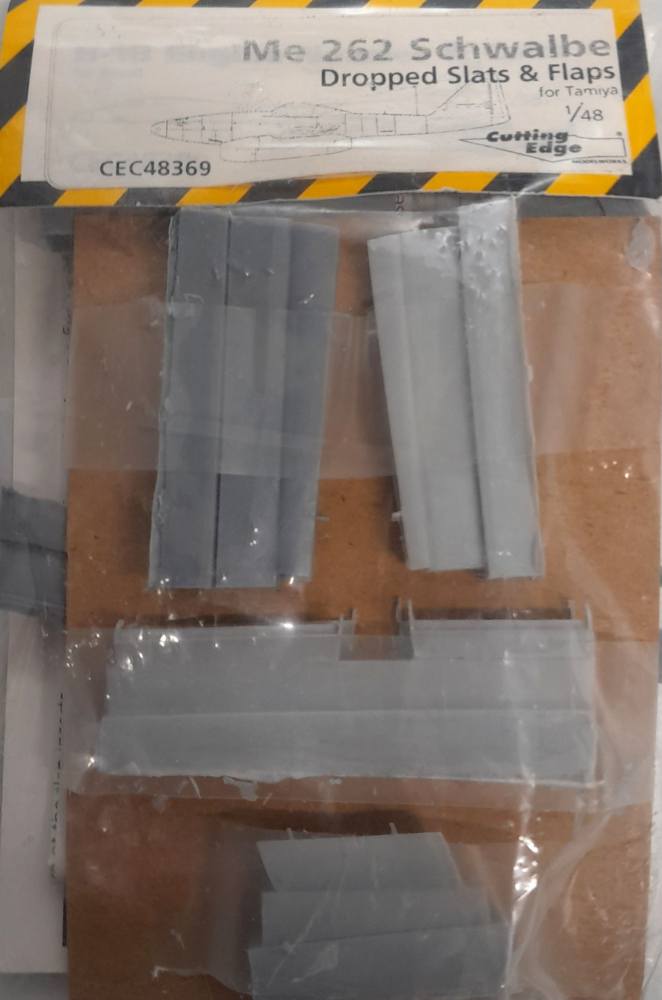 CUTTING EDGE CEC48369 ME 262 SCHWALBE DROPPED SLATS FLAPS Conversion Sets