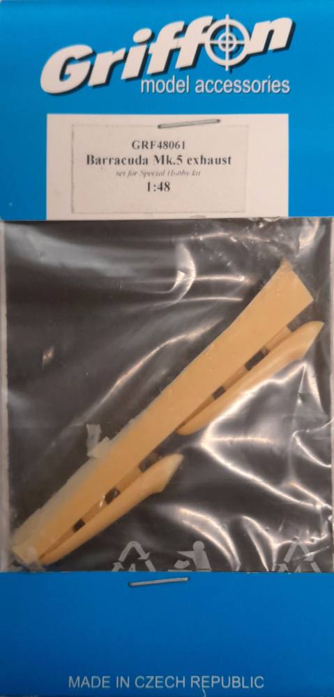 GRIFFON MODEL GRF48061 BARRACUDA MK.5 EXHAUST Conversion Sets