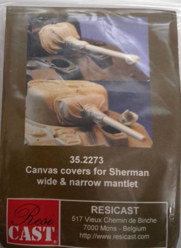 RESICAST 35.2273 CANVAS COVERS FOR SHERMAN WIDE NARROW MANTLET Conversion Sets