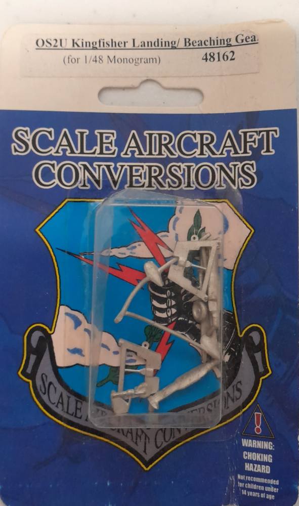 SCALE AIRCRAFT CONVERSIONS 48162 OS2U KINGFISHER LANDING/BEACHING GEAR Conversion Sets