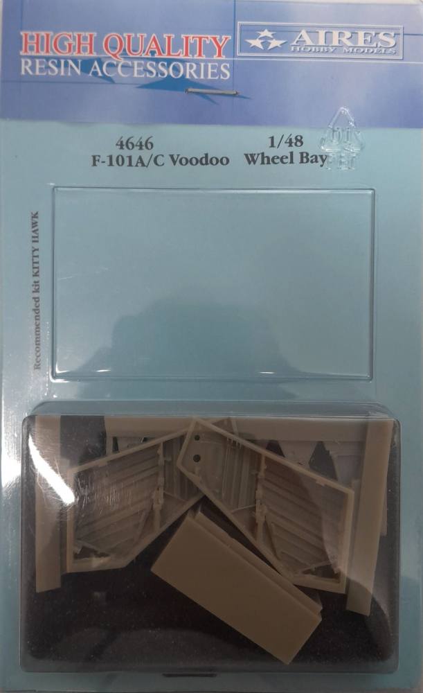 AIRES HOBBY MODELS 4646 F-101A/C VOODOO WHEEL BAY Conversion Sets