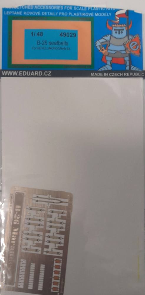 EDUARD 49029 B-26 SEATBELTS Conversion Sets