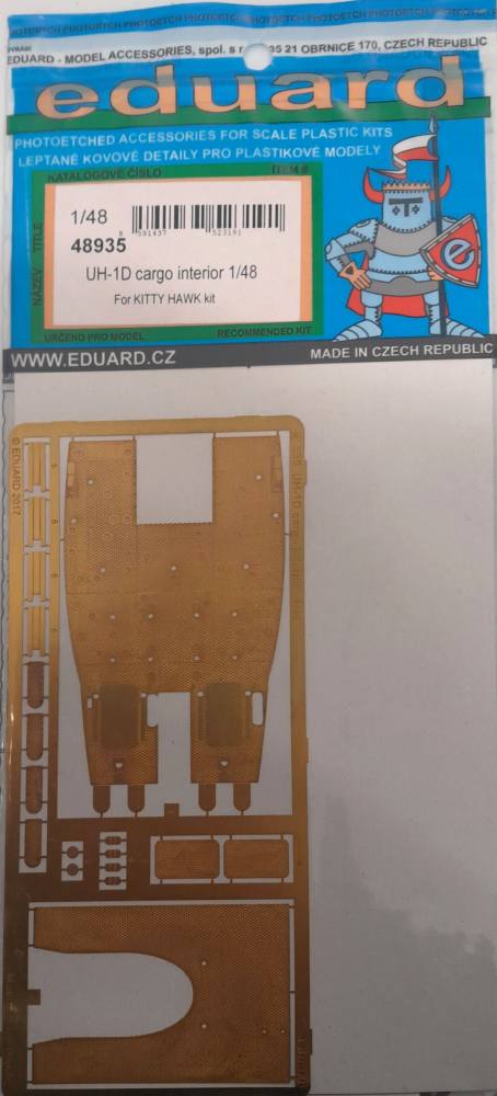 EDUARD 48935 UH-1D CARGO INTERIOR Conversion Sets