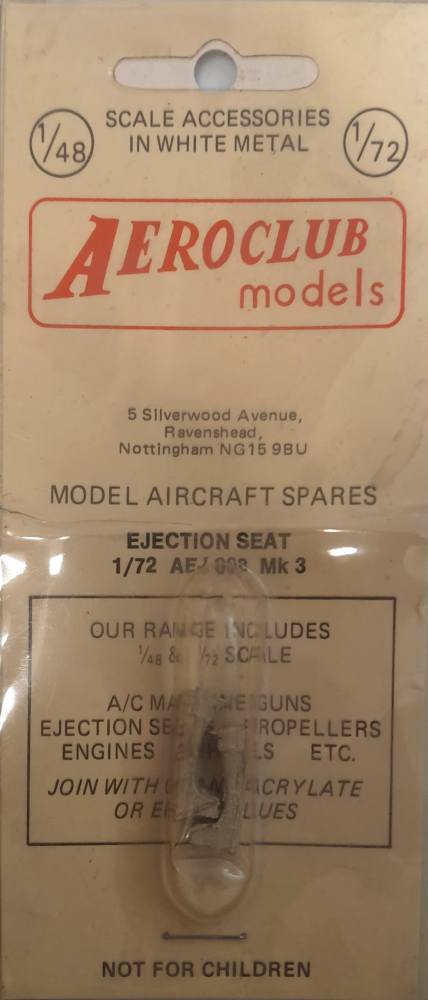 UNKNOWN MAKE AEJ 008 Mk 3 EJECTION SEAT Conversion Sets