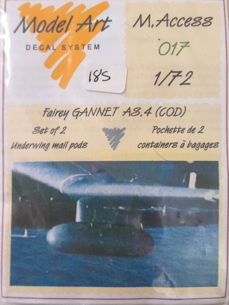 MODEL ART 17 FAIREY GANNET AS.4 COD Conversion Sets