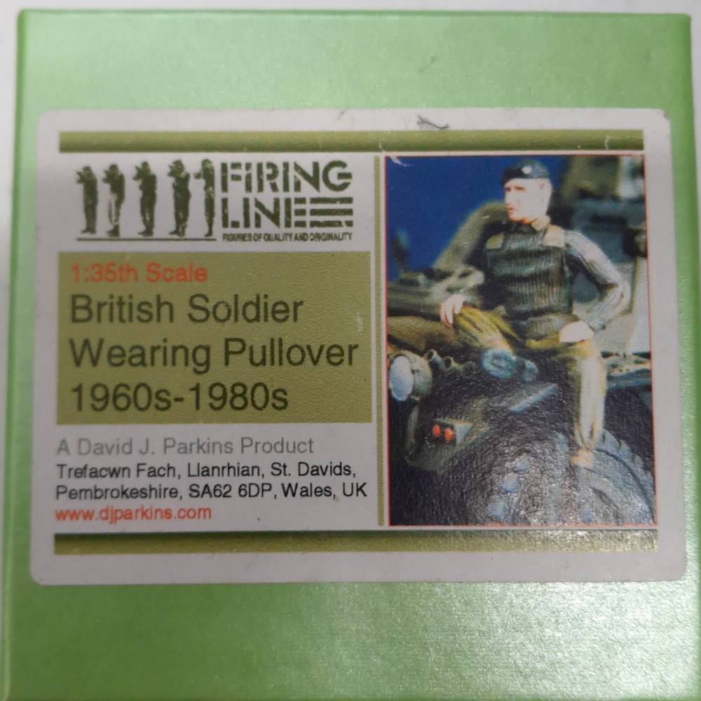 FIRING LINE FL35-BS BRITISH SOLDIER WEARING PULLOVER 1960S-1980S Conversion Sets