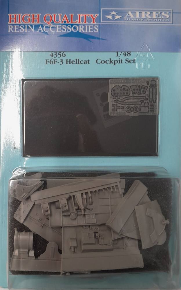 AIRES HOBBY MODELS 4356 F6F-3 HELLCAT COCKPIT SET Conversion Sets