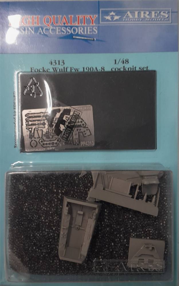 AIRES HOBBY MODELS 4313 FOCKE WULF FW 190A-8 COCKPIT SET Conversion Sets