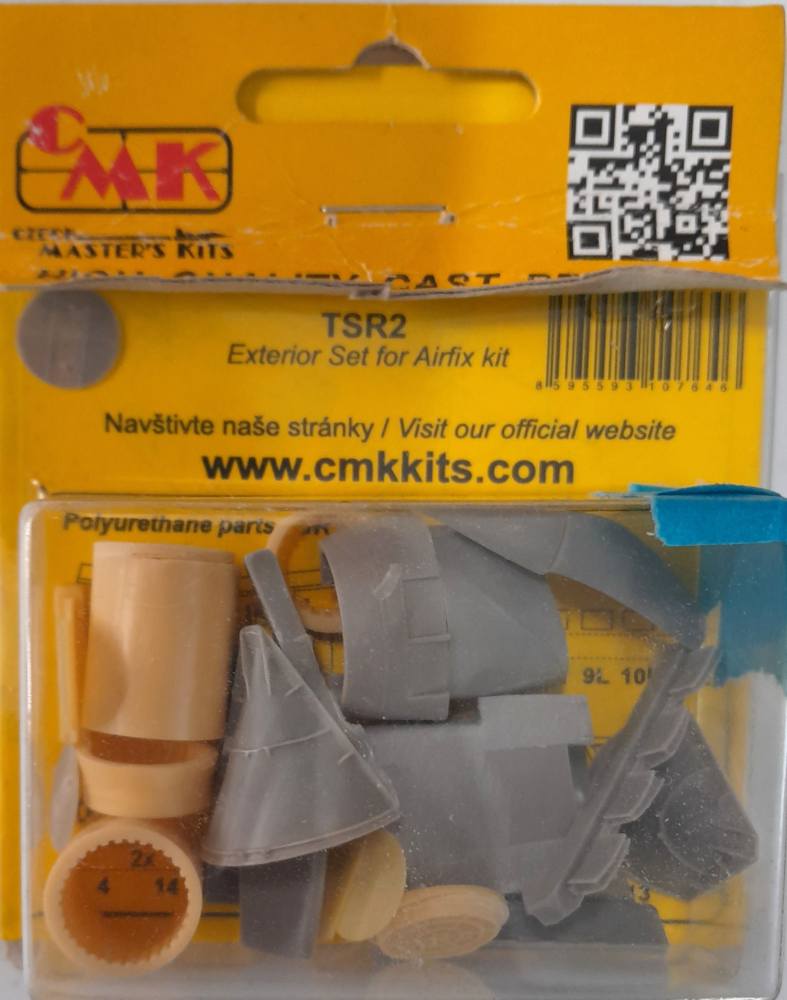 CMK TSR2 EXTERIOR SET FOR AIRFIX KIT Conversion Sets
