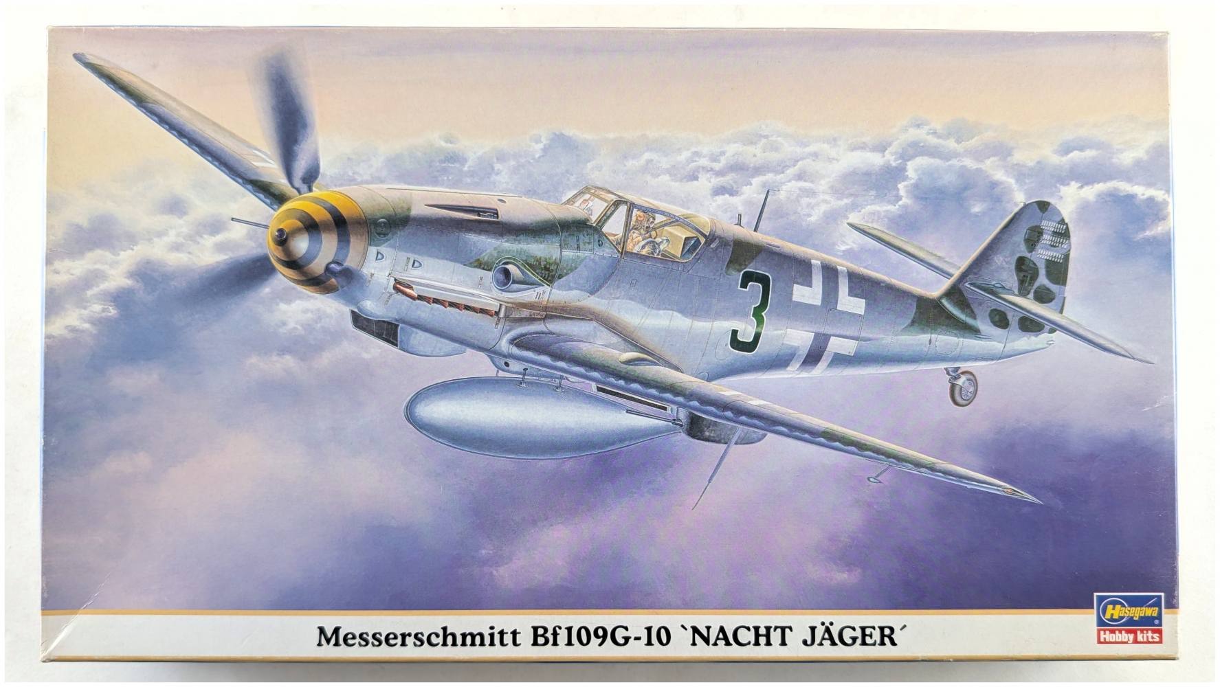 HASEGAWA 09511 MESSERSCHMITT BF109G-10 NACHT JAGER Aircraft Model Kits