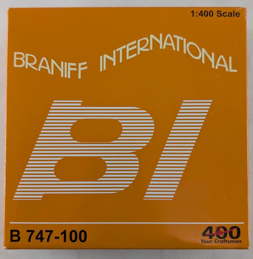 AIRLINER COLLECTIBLE 747-100 BRANIFF INTERNATIONAL Airliners Model Kits
