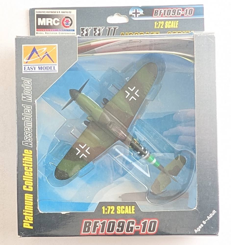EASY MODEL BF109G-10 Military-Diecast Model Kits
