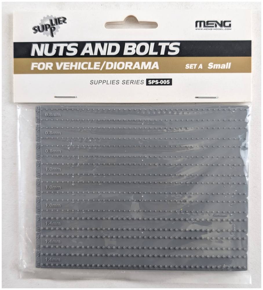 MENG SPS-005 NUTS AND BOLTS SET A SMALL Paint & Accessories
