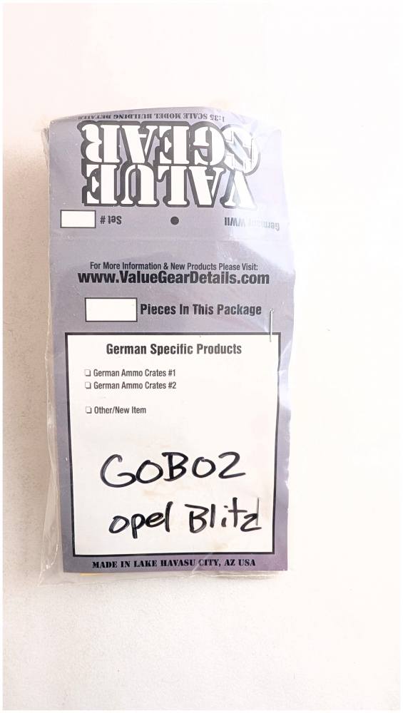 VALUE GEAR GOBO2 OPEL BLITZ Paint & Accessories