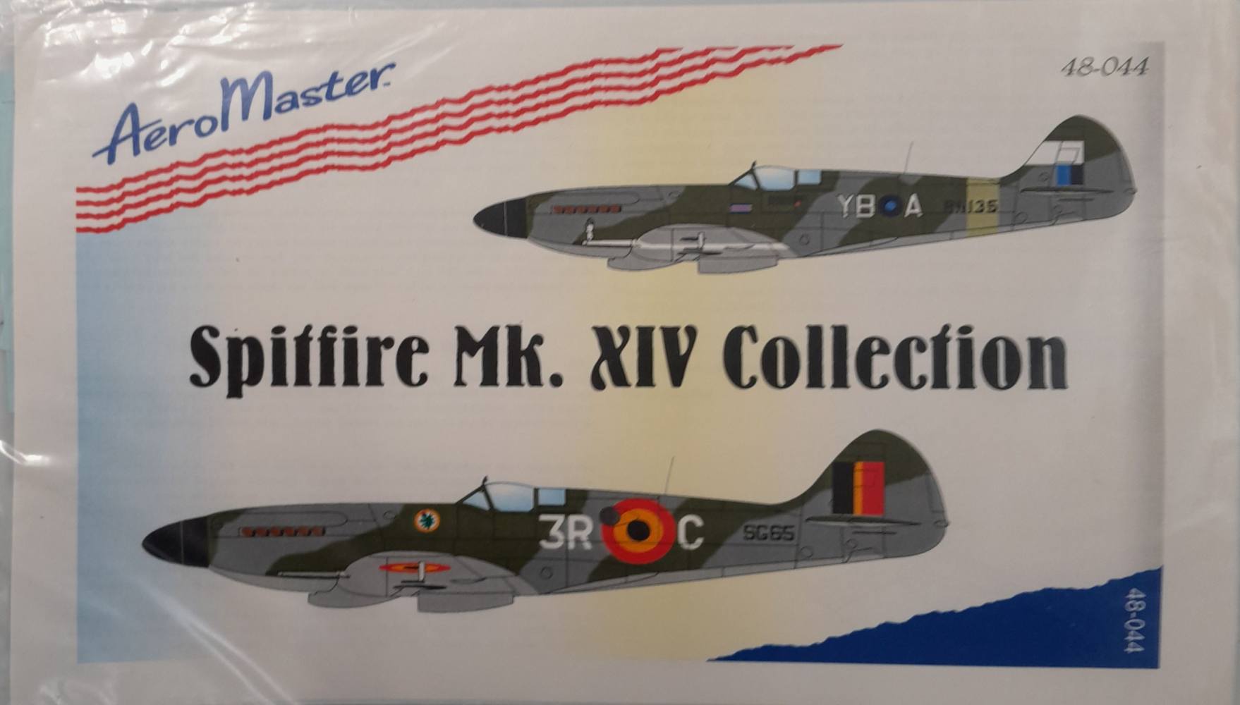 DISCOUNT DECALS 6169 48-044 SPITFIRE MK. XIV COLLECTION AeroMaster Discount Decals