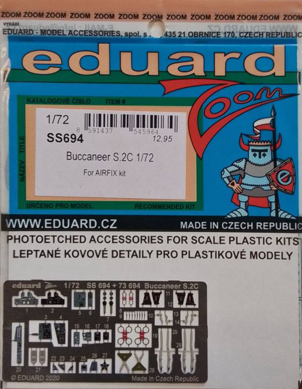 EDUARD SS694 BUCCANEER S.2C Conversion Sets