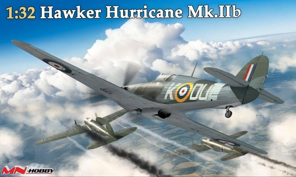 MN Hobby HAWKER HURRICANE MK.IIB Aircraft Model Kits