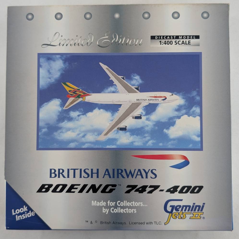 GEMINI JETS 019 BOEING 747-400 BRITISH AIRWAYS Airliners Model Kits