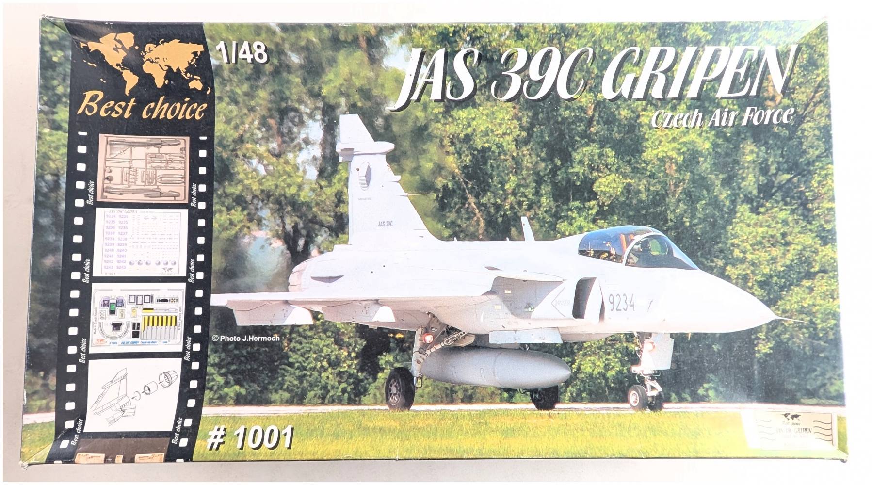 BEST CHOICE 1001 JAS 39C GRIPEN CZECH AIR FORCE Aircraft Model Kits