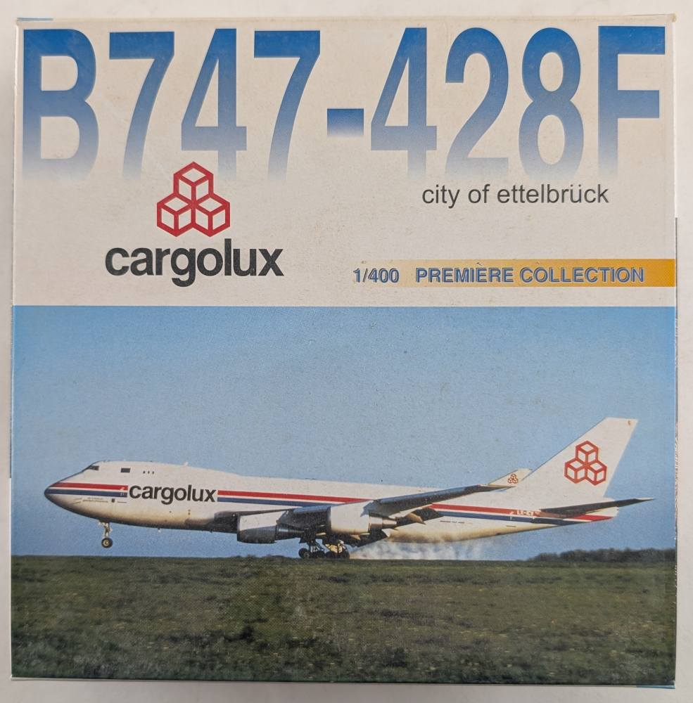 DRAGON 55072 B747-428F CARGOLUX Airliners Model Kits
