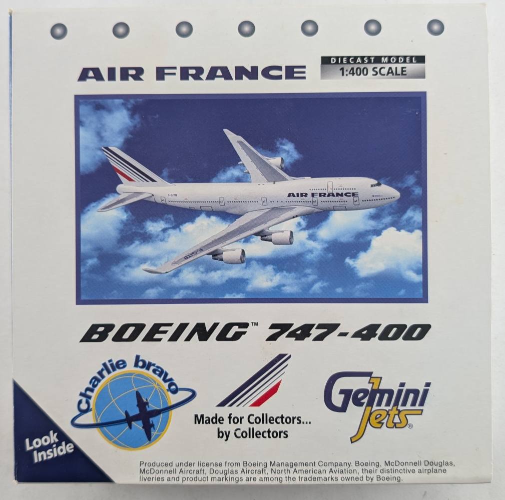 GEMINI JETS GJAFR130 BOEING 747-400 AIR FRANCE Airliners Model Kits