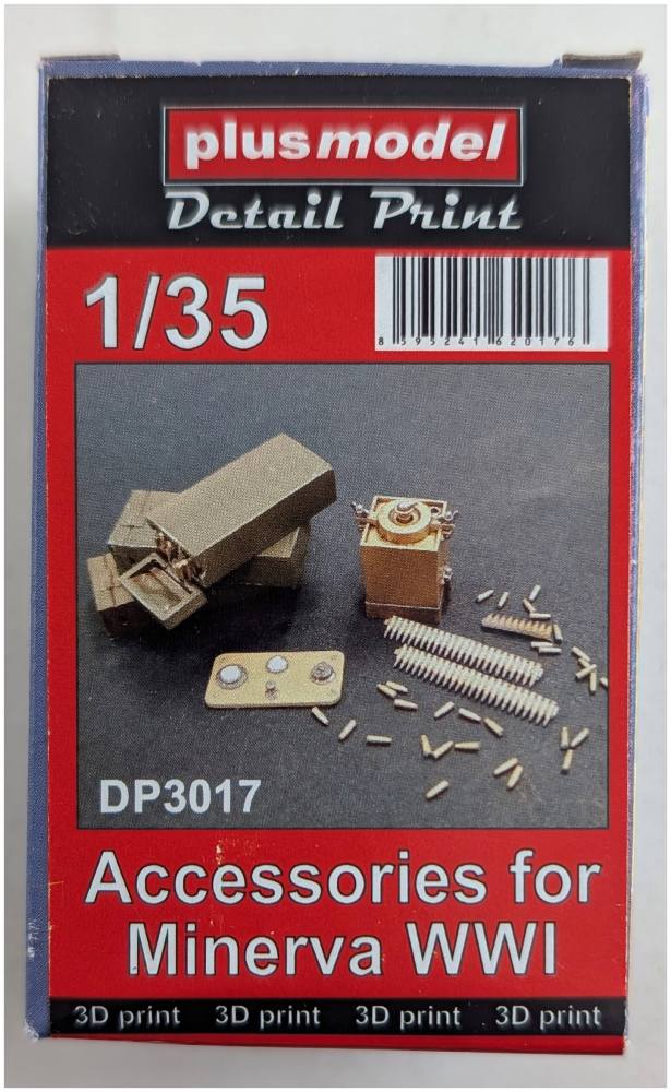 PLUS MODEL DP3017 ACCESSORIES FOR MINERVA WWI Paint & Accessories