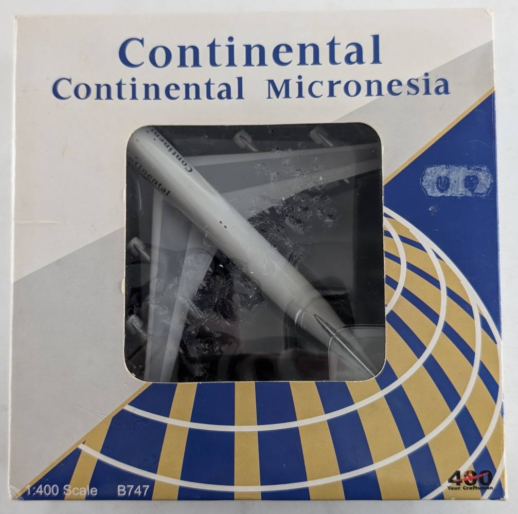 AIRLINER COLLECTIBLE B747 CONTINENTAL MICRONESIA Airliners Model Kits