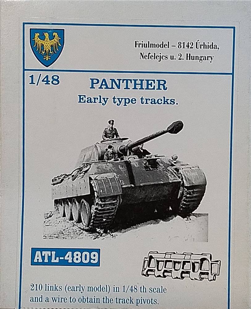 FRIULMODEL ATL-4809 PANTHER EARLY TYPE TRACKS Conversion Sets