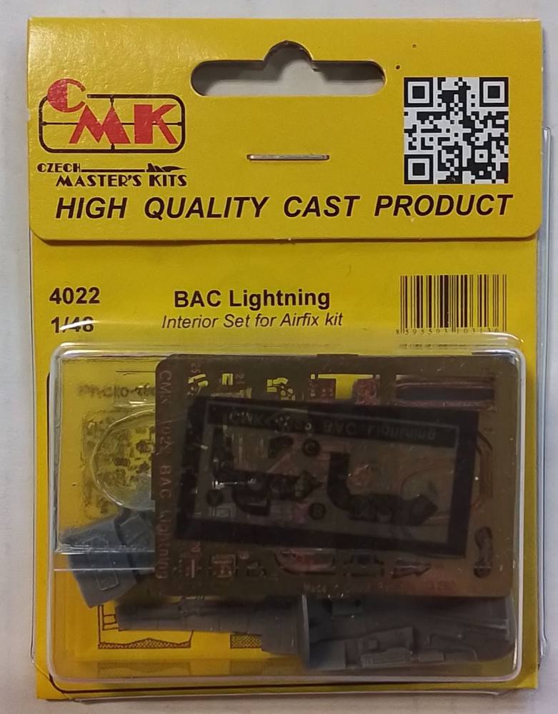 CMK 4022 BAC LIGHTNING INTERIOR SET FOR AIRFIX KIT Conversion Sets