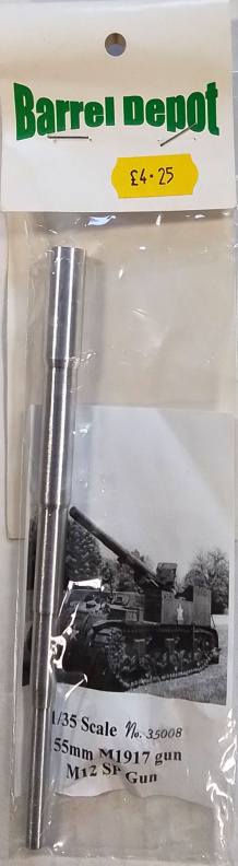 BARREL DEPO 35008 55MM M1917 GUN M12 SF GUN Conversion Sets