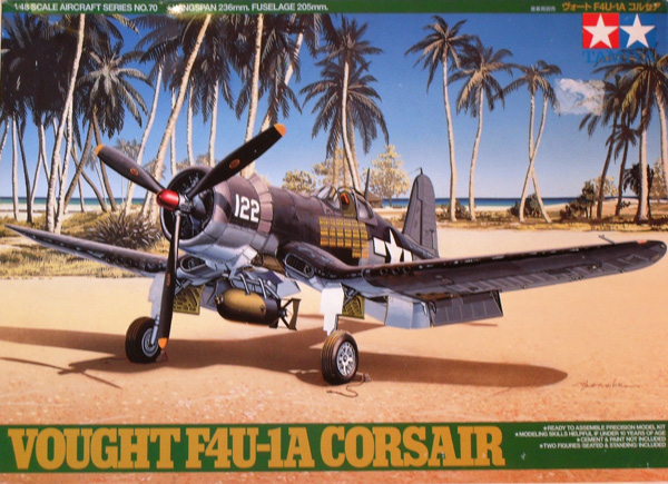 TAMIYA Aircraft Model Kits 61070 VOUGHT F4U-1A CORSAIR