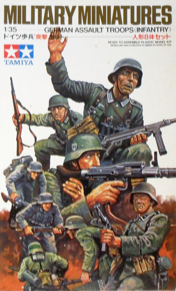 TAMIYA Military Model Kits 35030 GERMAN ASSAULT TROOPS