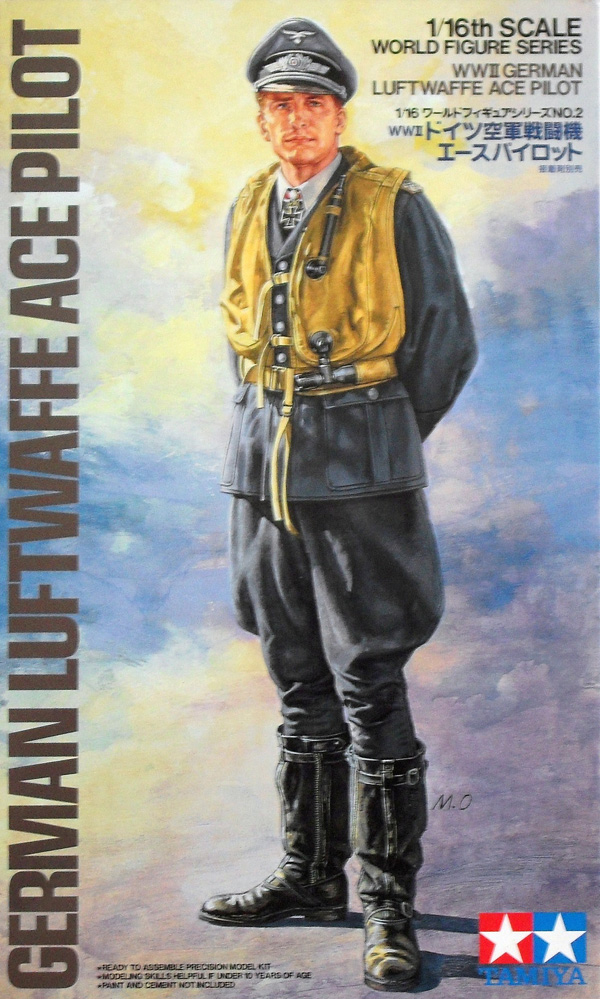 TAMIYA Model Figures 36302 LUFTWAFFE ACE PILOT