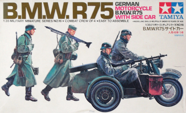 TOMさま 確認 タミヤ 1/35 R75 with Sidecar TOMさま 確認