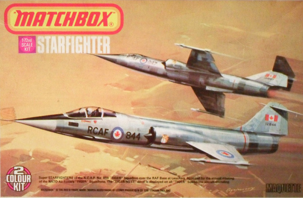 MATCHBOX Aircraft Model Kits PK-28 LOCKHEED F-104G STARFIGHTER