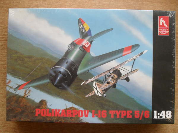 HOBBYCRAFT Aircraft Model Kits 1535 POLIKARPOV I-16 TYPE 5/6
