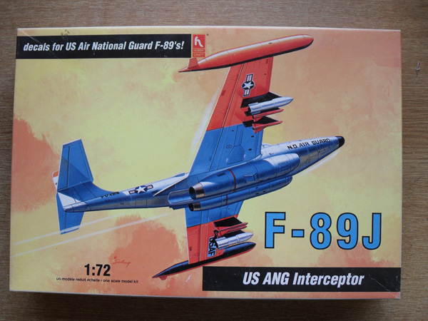 HOBBYCRAFT Aircraft Model Kits 1377 F-89J US ANG INTERCEPTOR