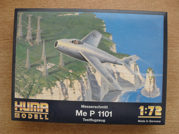 HUMA Aircraft Model Kits 3001 MESSERSCHMITT Me P 1101