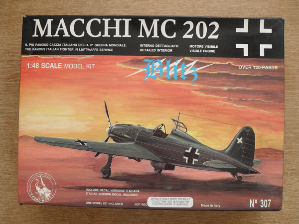 TAURO Aircraft Model Kits 307 MACCHI MC 202 BLITZ GERMAN