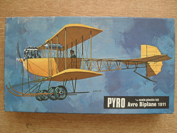 PYRO Aircraft Model Kits P605 AVRO BIPLANE 1911