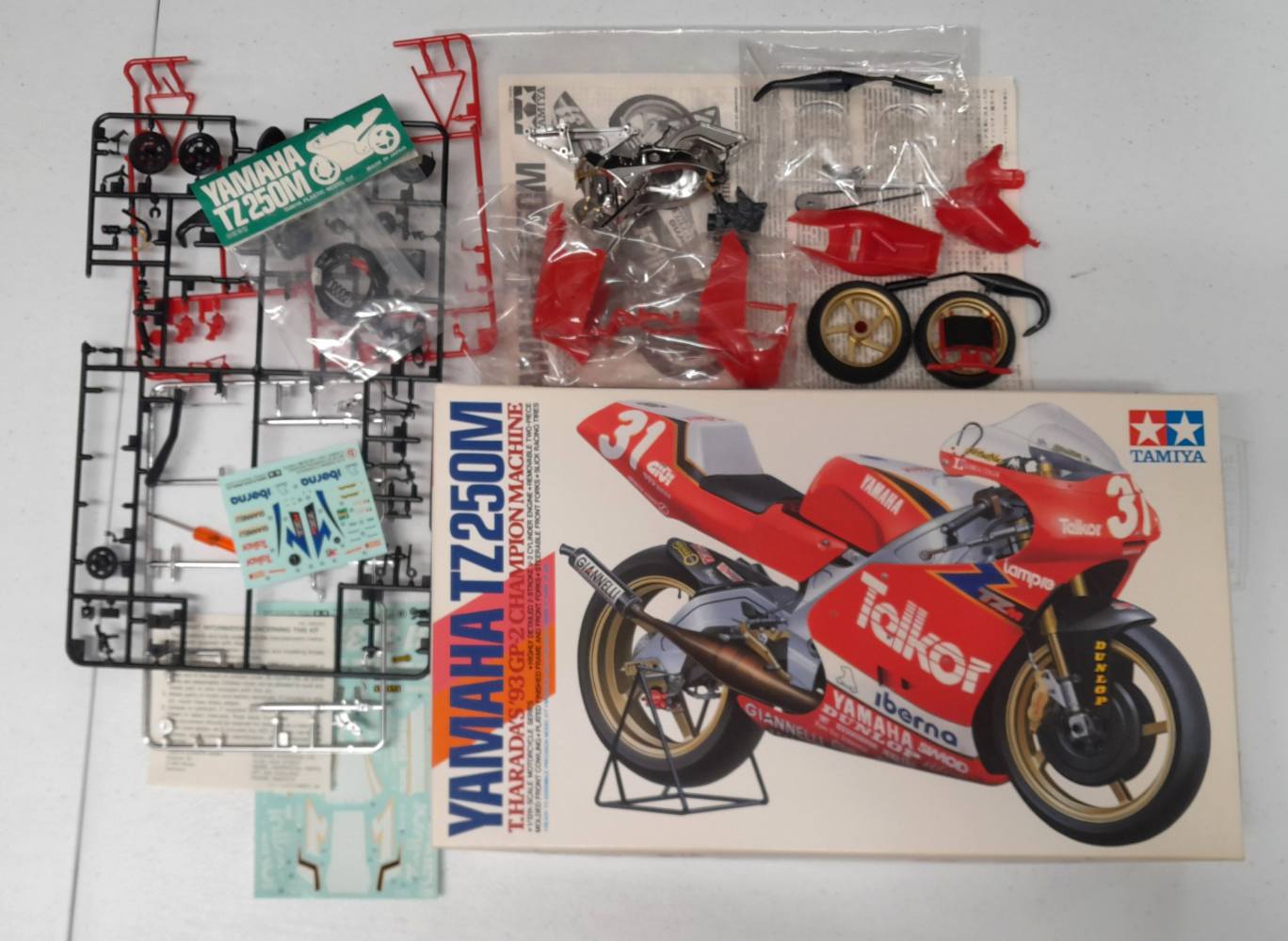 KINGKIT MODEL SCRAPYARD TAMIYA 14064 YAMAHA TZ250M STARTED Salvage Yard