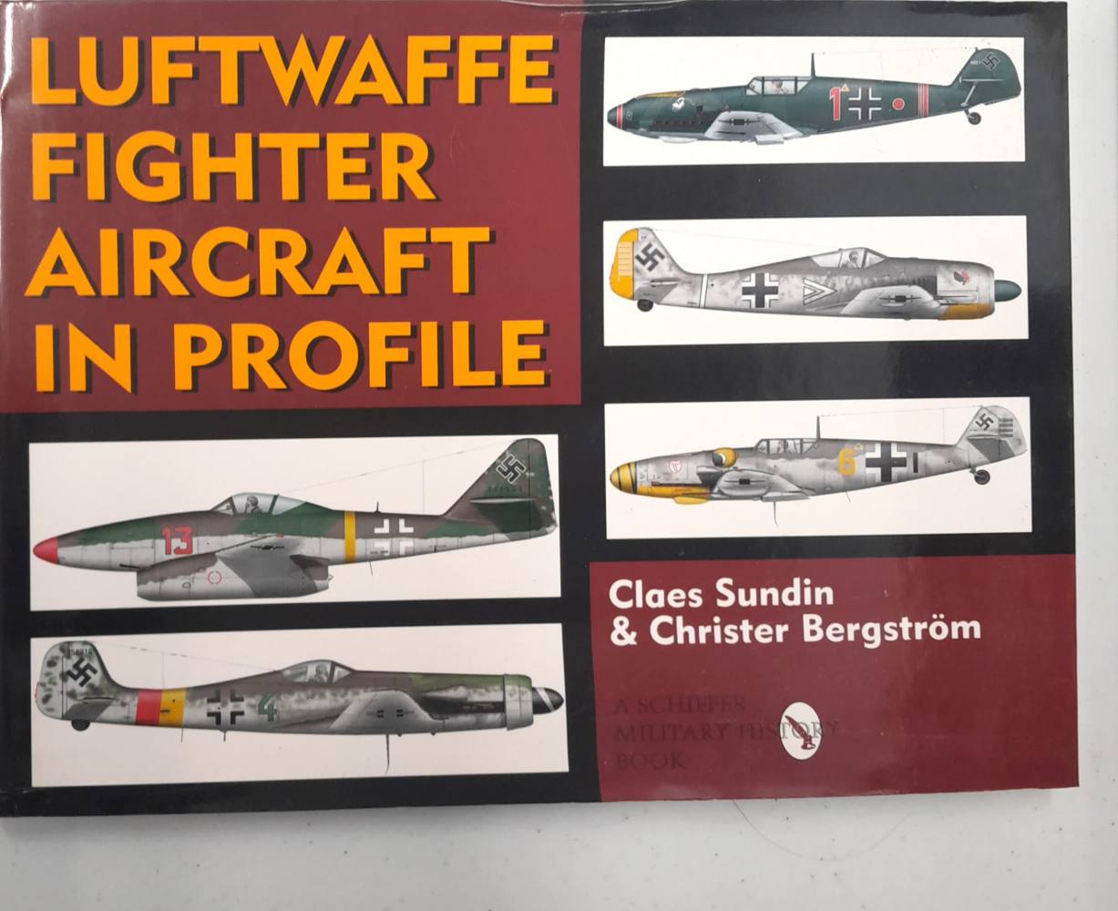 CHEAP BOOKS ZB6018 LUFTWAFFE FIGHTER AIRCRAFT IN PROFILE Schiffer Military History Books