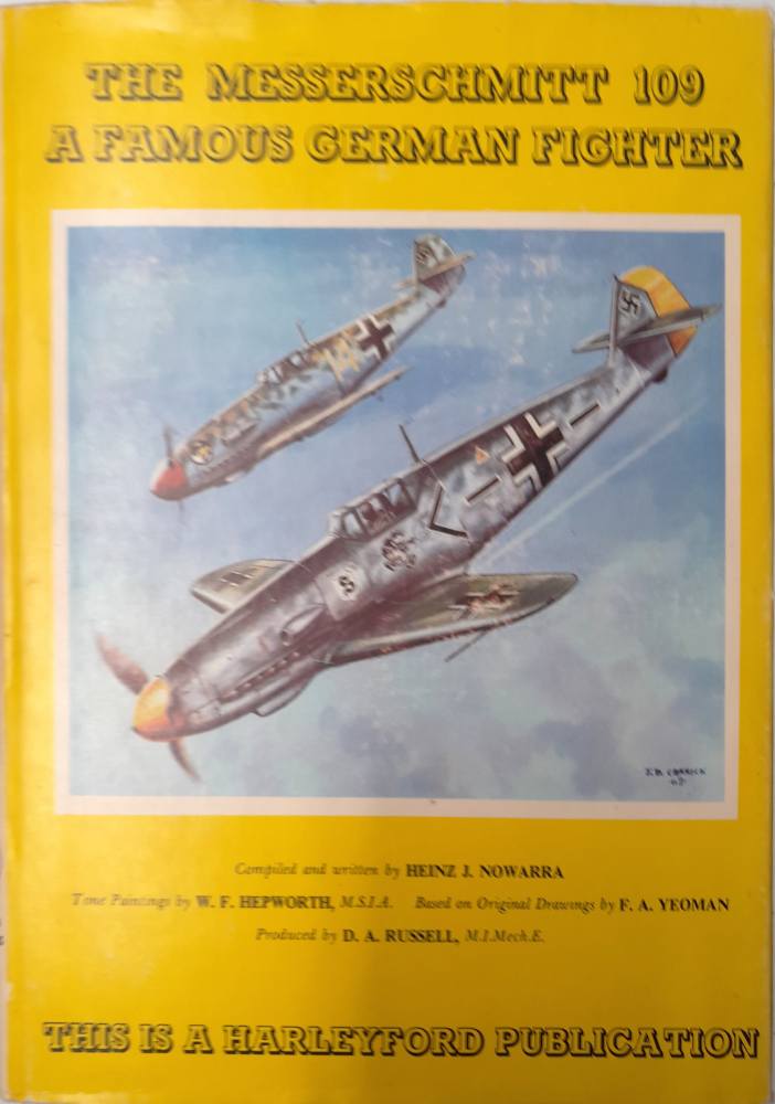 CHEAP BOOKS ZB6055 THE MESSERSCHMITT 109 A FAMOUS GERMAN FIGHTER Harleyford Books