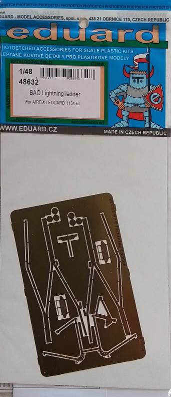 EDUARD 48632 BAC LIGHTNING LADDER FOR AIRFIX/ EDUARD 1134 KIT Conversion Sets