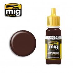 AMMO BY MIG JIMENEZ  0042 OLD RUST 17ml ACRYLIC PAINT FOR BRUSH   AIRBRUSH